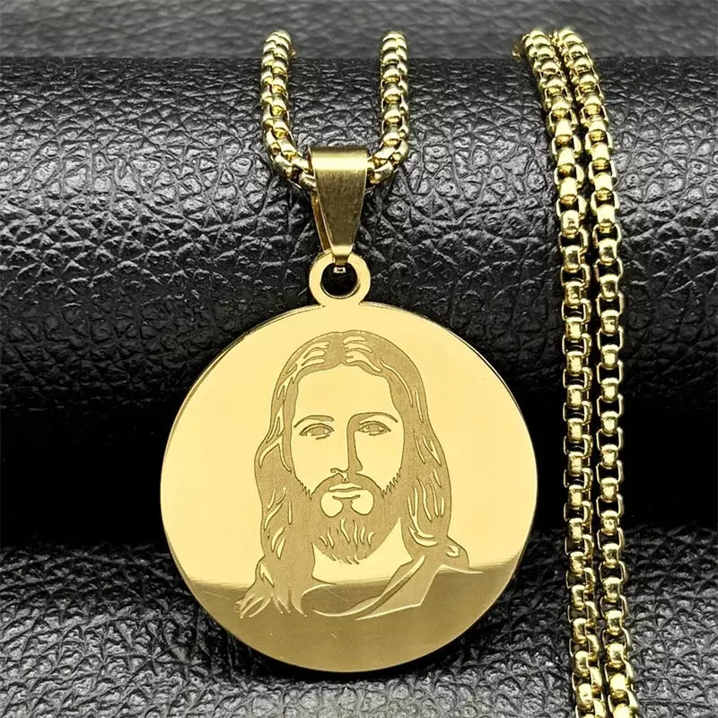 Colar Face de Jesus