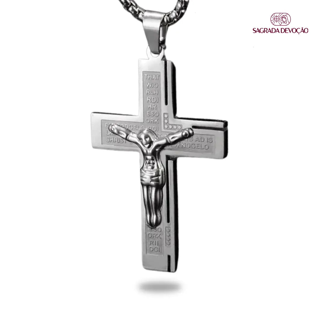 Colar de Cruz Jesus