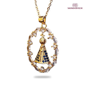 Colar Nossa Senhora Aparecida - Proteção Celeste